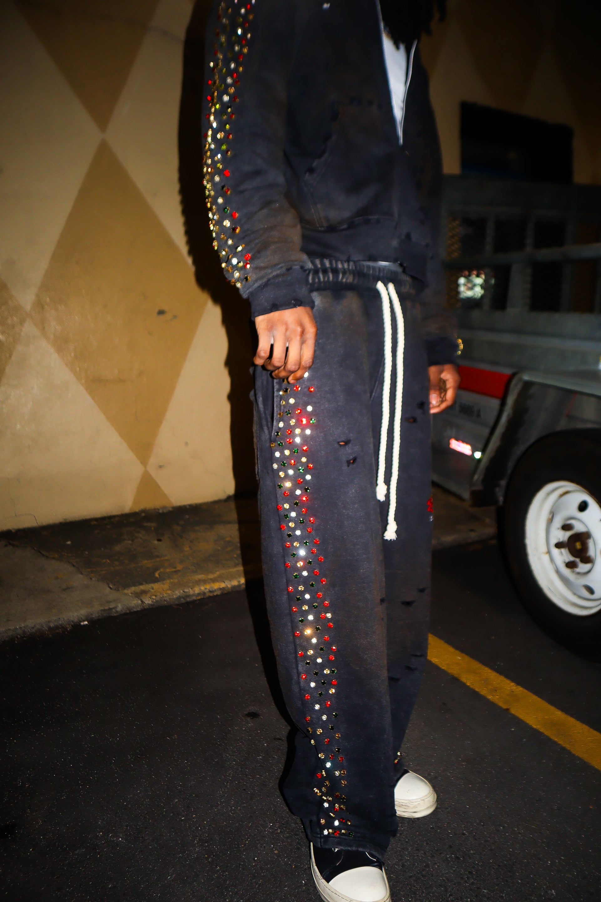“Dirty Riches” Diamond Pants